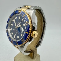 Rolex Submariner Date Acciaio & oro Ceramica Blu