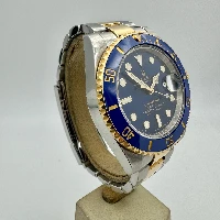 Rolex Submariner Date Acciaio & oro Ceramica Blu