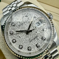 Rolex Datejust 36mm Silver Computer Brillanti