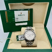 Rolex Datejust 36mm Silver Computer Brillanti