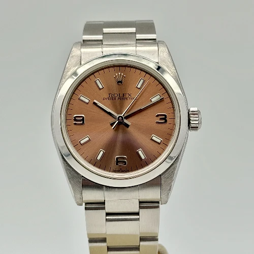 Rolex Oyster Perpetual 31mm Rosa Salmone Dial