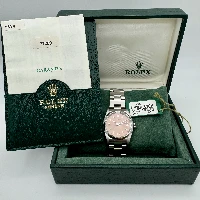 Rolex Oyster Perpetual 31mm Rosa Salmone Dial