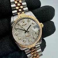 Rolex Datejust 31mm Acciaio & Oro Silver Brillanti 