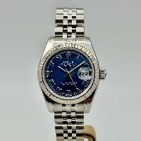 Rolex Lady Datejust 26mm Blu Romani