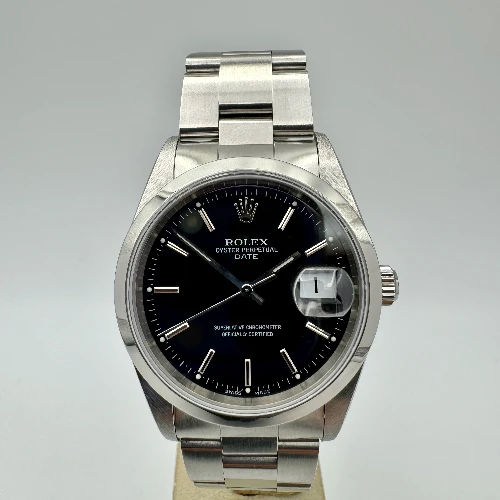 Rolex Oyster Perpetual Date 34mm Nero