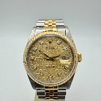 Rolex Datejust 36mm Acciaio/oro brillanti