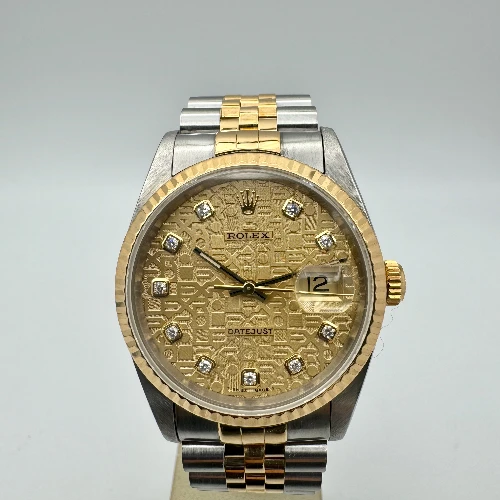 Rolex Datejust 36mm Acciaio/oro brillanti