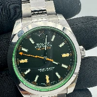 Rolex Milgauss Nero Vetro Verde