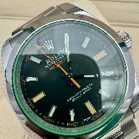 Rolex Milgauss Nero Vetro Verde