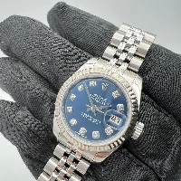 Rolex Lady Datejust 26mm Blu Brillanti