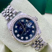 Rolex Lady Datejust 26mm Blu Brillanti