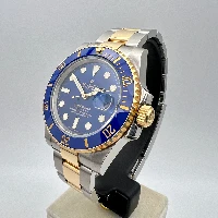 Rolex Submariner Date Acciaio & oro Ceramica Blu