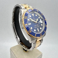 Rolex Submariner Date Acciaio & oro Ceramica Blu