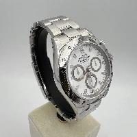 Rolex Daytona Acciaio Bianco 