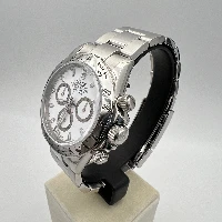 Rolex Daytona Acciaio Bianco 