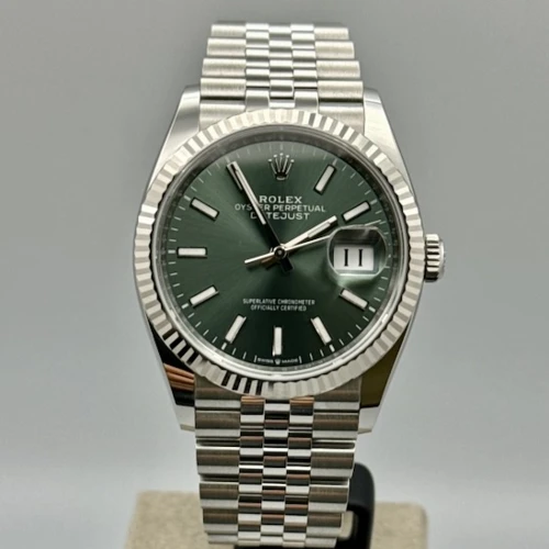 Rolex Datejust 36mm Verde Mint Nuovo