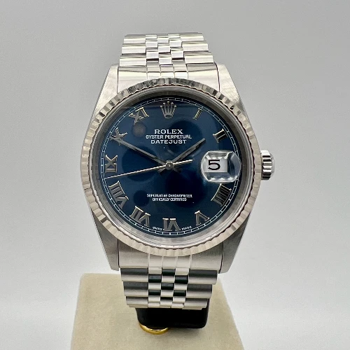 Rolex Datejust 36mm Blu Romani