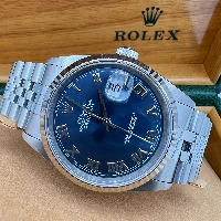 Rolex Datejust 36mm Blu Romani