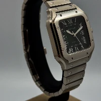 Cartier Santos De Cartier Medium M size Green Verde