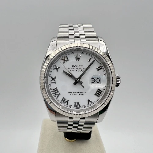 Rolex Datejust 36mm Bianco Jubilee