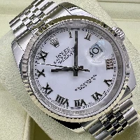 Rolex Datejust 36mm Bianco Jubilee