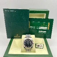 Rolex Datejust 36mm Nero Computer Brillanti