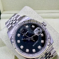 Rolex Datejust 36mm Nero Computer Brillanti