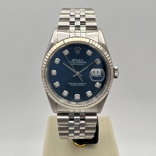 Rolex Datejust 36mm Blu Jubilee Brillanti