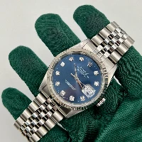 Rolex Datejust 36mm Blu Jubilee Brillanti