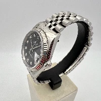 Rolex Datejust 36mm Nero Jubilee Brillanti