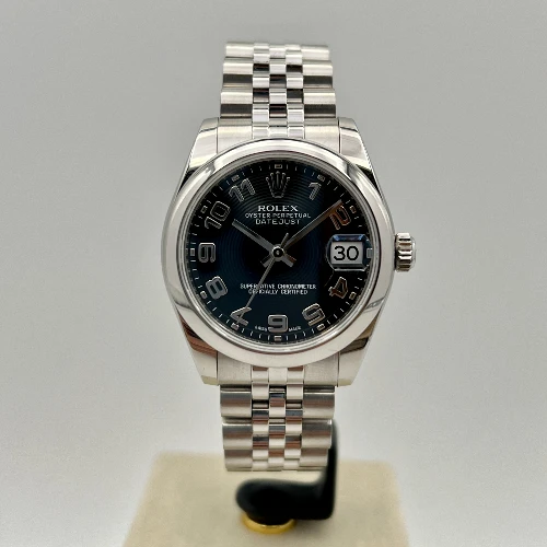 Rolex Datejust 31mm Nero Cerchi Concentrici