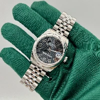 Rolex Datejust 31mm Nero Cerchi Concentrici