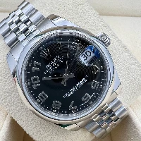 Rolex Datejust 31mm Nero Cerchi Concentrici