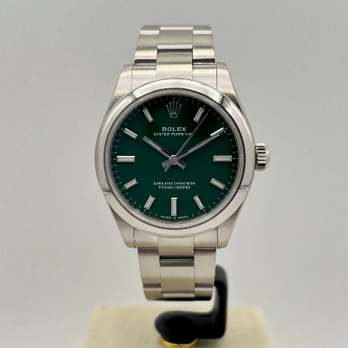 Rolex Oyster Perpetual 31mm Green Dial