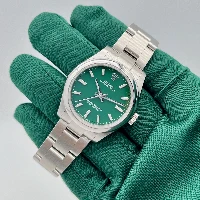 Rolex Oyster Perpetual 31mm Green Dial