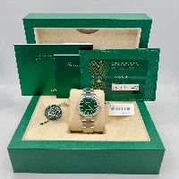 Rolex Oyster Perpetual 31mm Green Dial