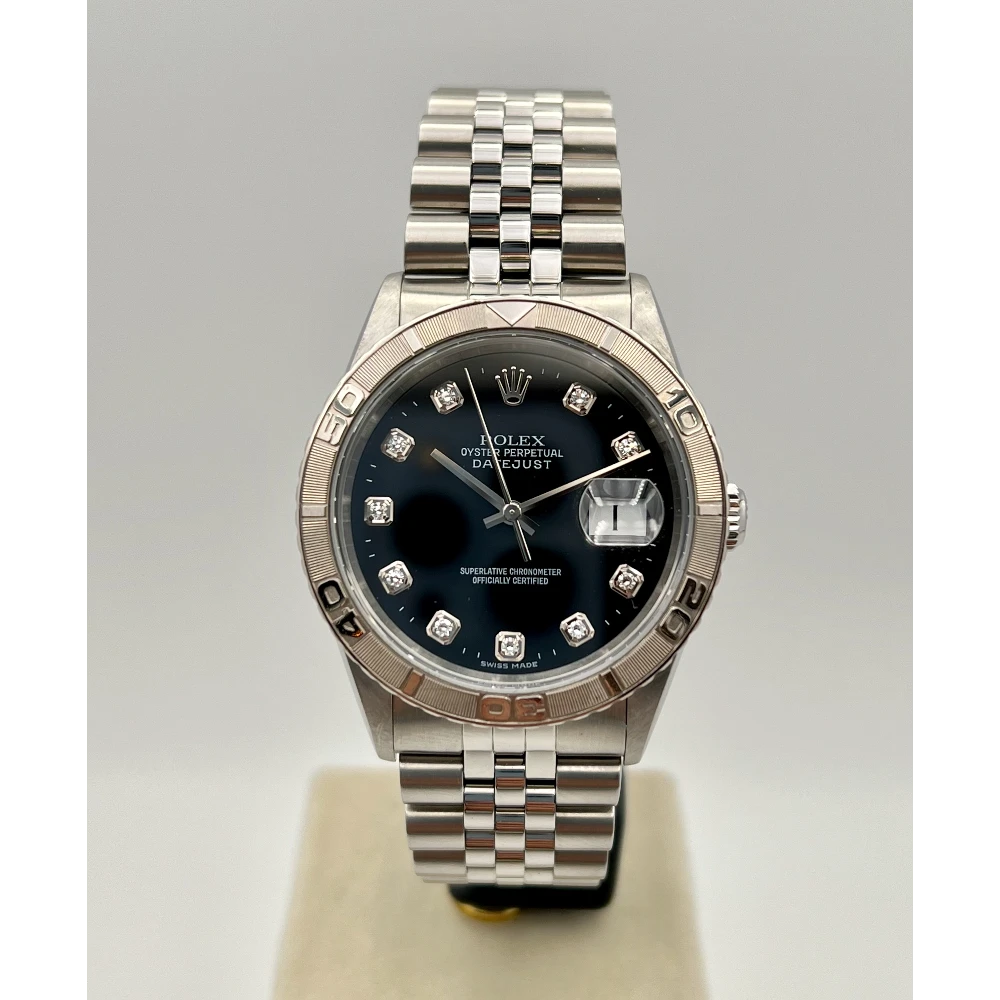 Rolex Datejust Turn O Graph Nero Brillanti