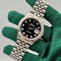 Rolex Datejust Turn O Graph Nero Brillanti