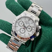 Rolex Daytona Acciaio Bianco 