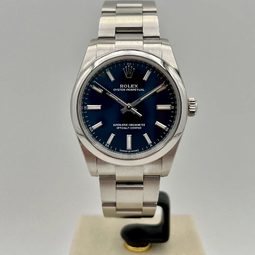 Rolex Oyster Perpetual Blu 34mm NEW