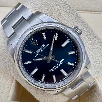 Rolex Oyster Perpetual Blu 34mm NEW