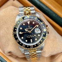 Rolex GMT Master II Acciaio & Oro Jubilee Mai Lucidato