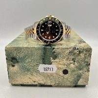 Rolex GMT Master II Acciaio & Oro Jubilee Mai Lucidato