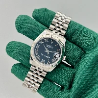 Rolex Datejust 31mm Nero Numeri Romani