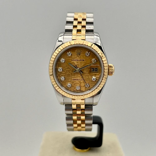 Rolex Lady Datejust 26mm Acciaio & oro Brillanti