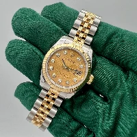 Rolex Lady Datejust 26mm Acciaio & oro Brillanti