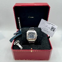 Cartier Santos LM  Blu