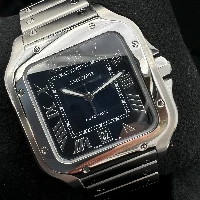 Cartier Santos LM  Blu