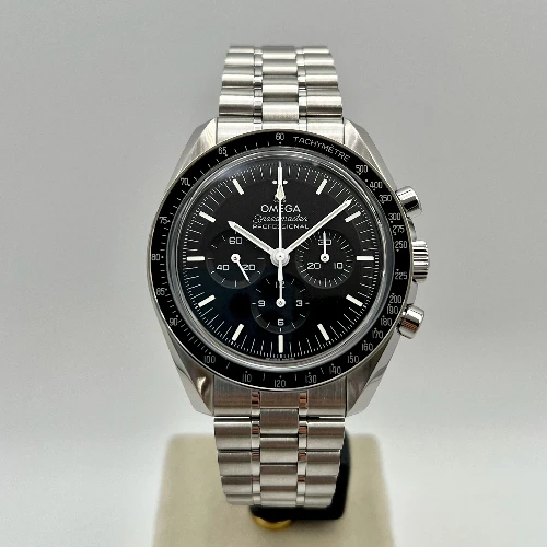 Omega Speedmaster Professional Moonwatch Co-Axial Master Chronometer Fondello Vetro Zaffiro 002 New