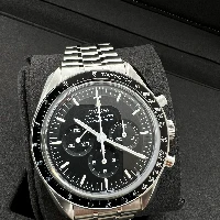 Omega Speedmaster Professional Moonwatch Co-Axial Master Chronometer Fondello Vetro Zaffiro 002 New